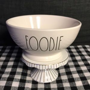 Rae Dunn “FOODIE “ice cream bowl